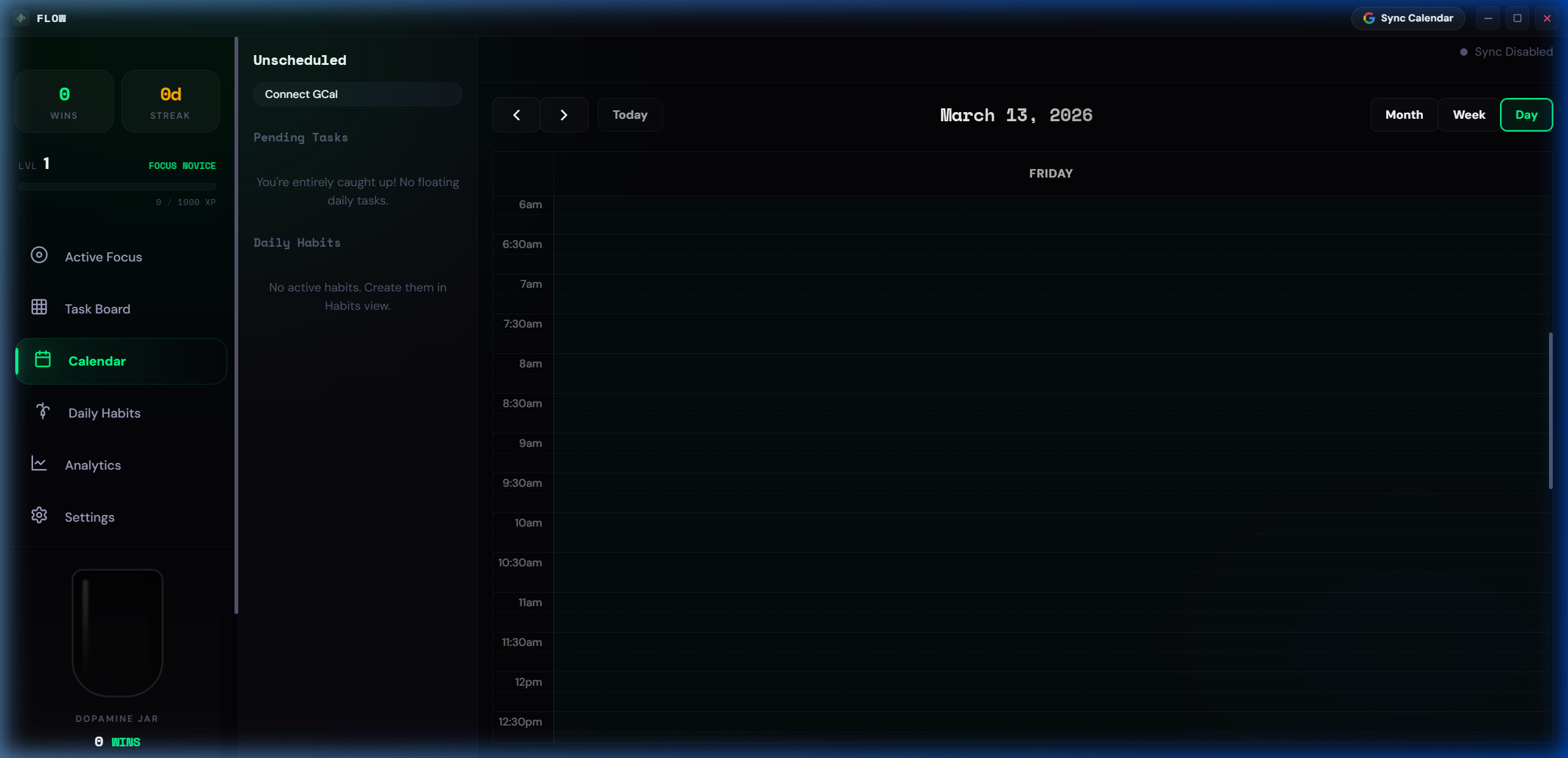 Unified Calendar View